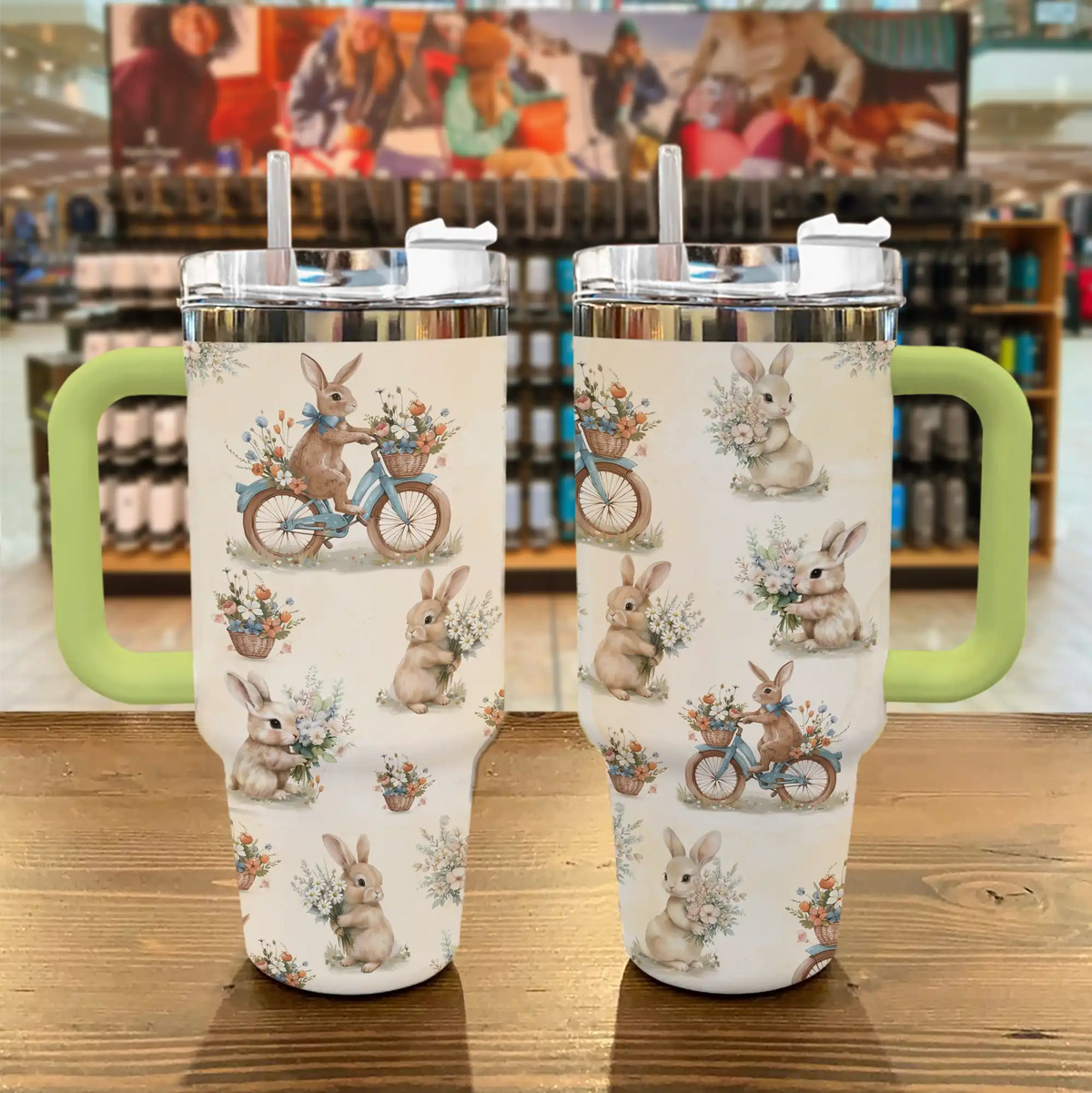 Shineful Tumbler Rabbit With Flower