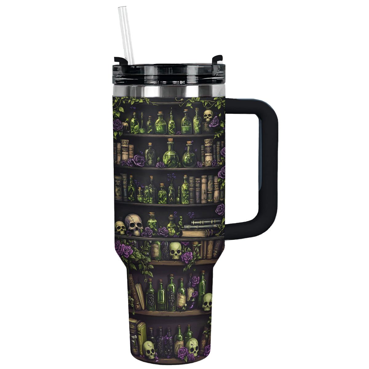 Shineful Tumbler Reading In Halloween Season