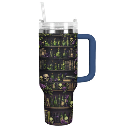 Shineful Tumbler Reading In Halloween Season