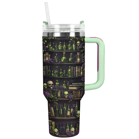 Shineful Tumbler Reading In Halloween Season