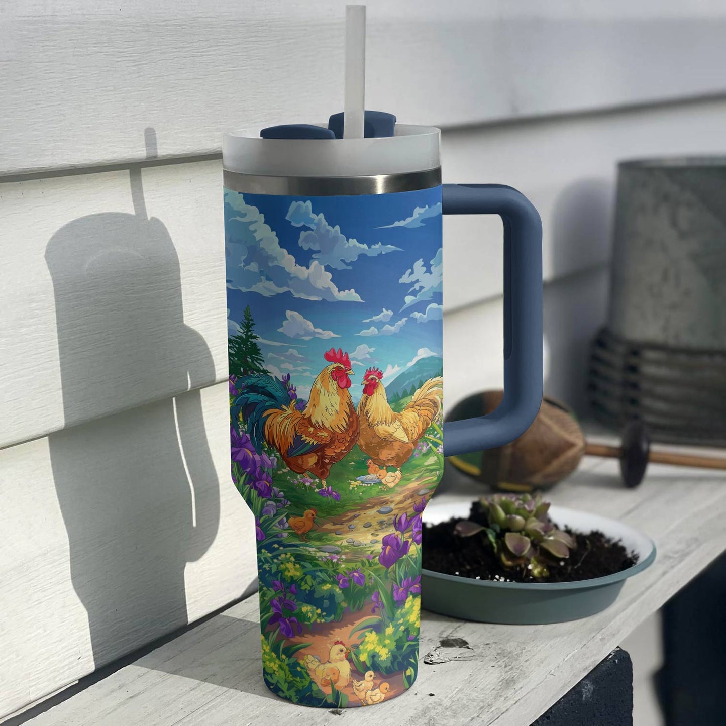 Shineful Tumbler Feathered Chicken