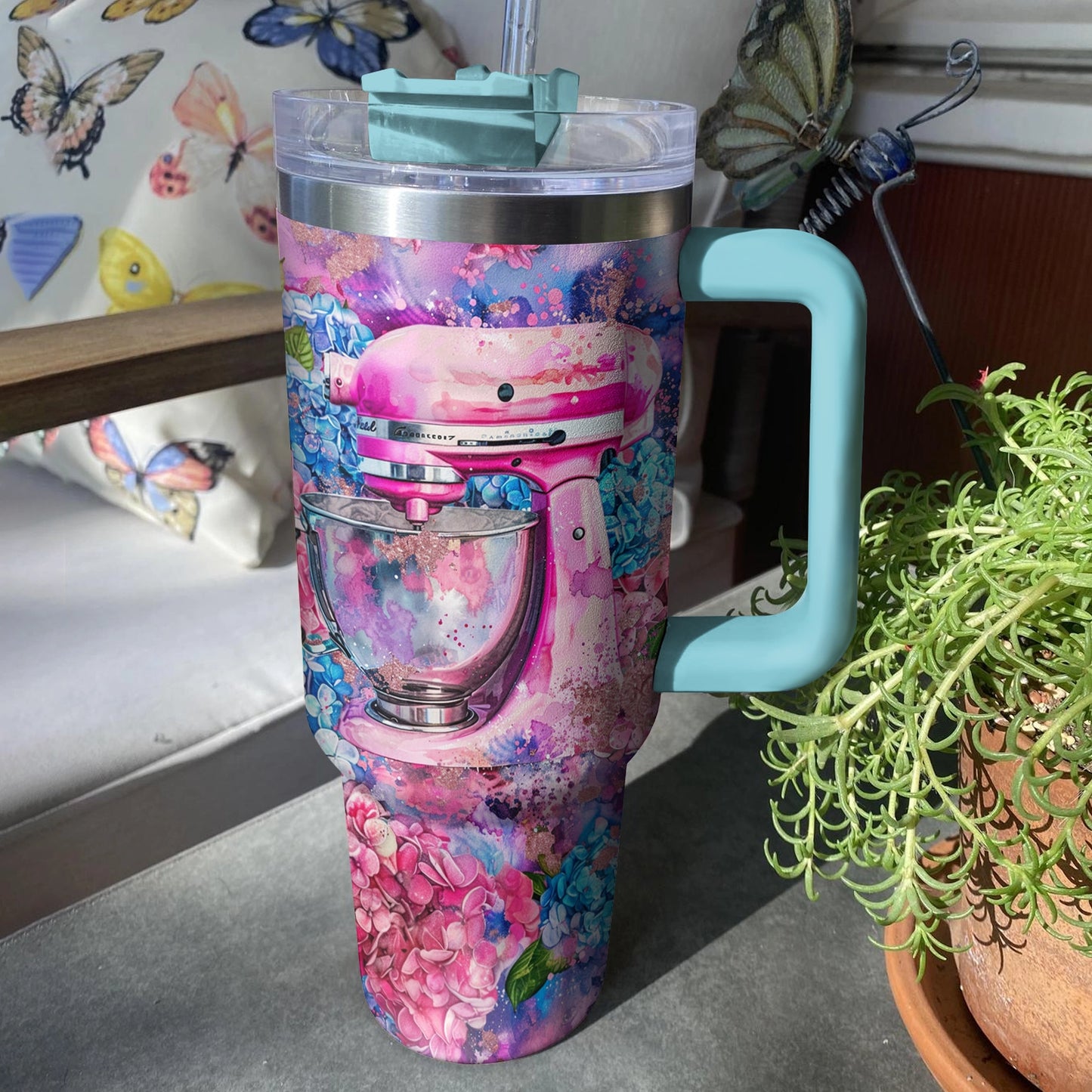 Shineful Tumbler Hydrangea Baking Bliss