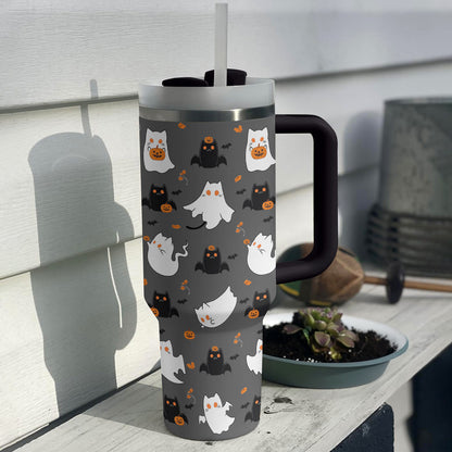 Shineful Tumbler Halloween Cute Cat