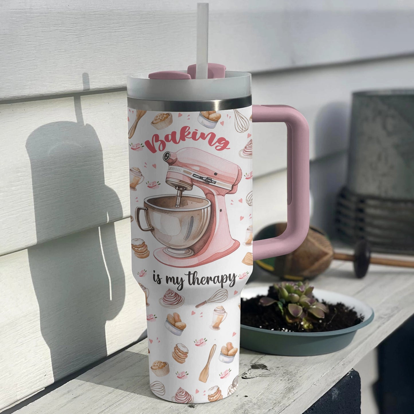 Shineful Tumbler Baking Therapy Bliss