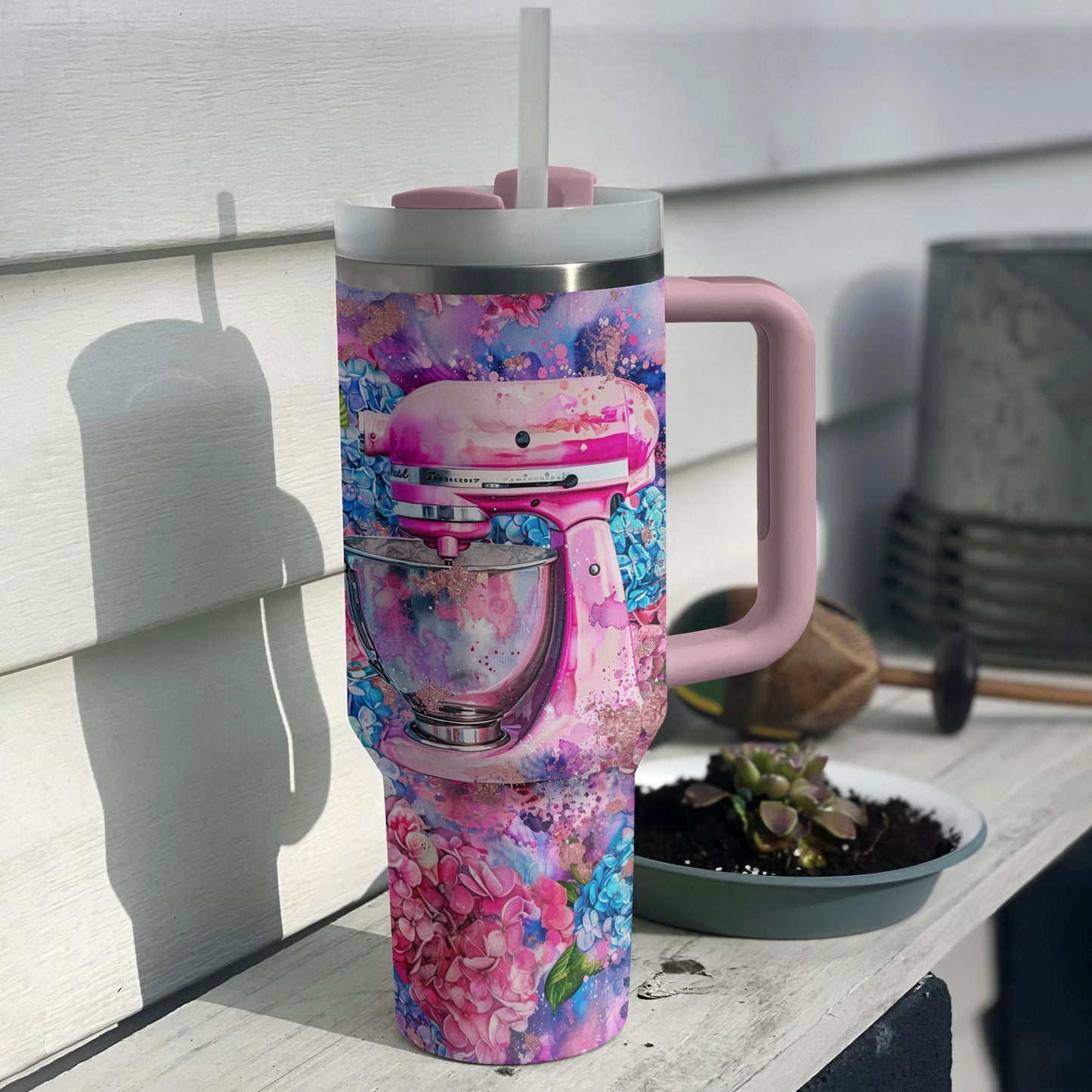 Shineful Tumbler Hydrangea Baking Bliss