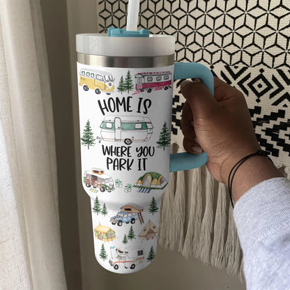 Shineful Tumbler Peaceful Camping Vibes