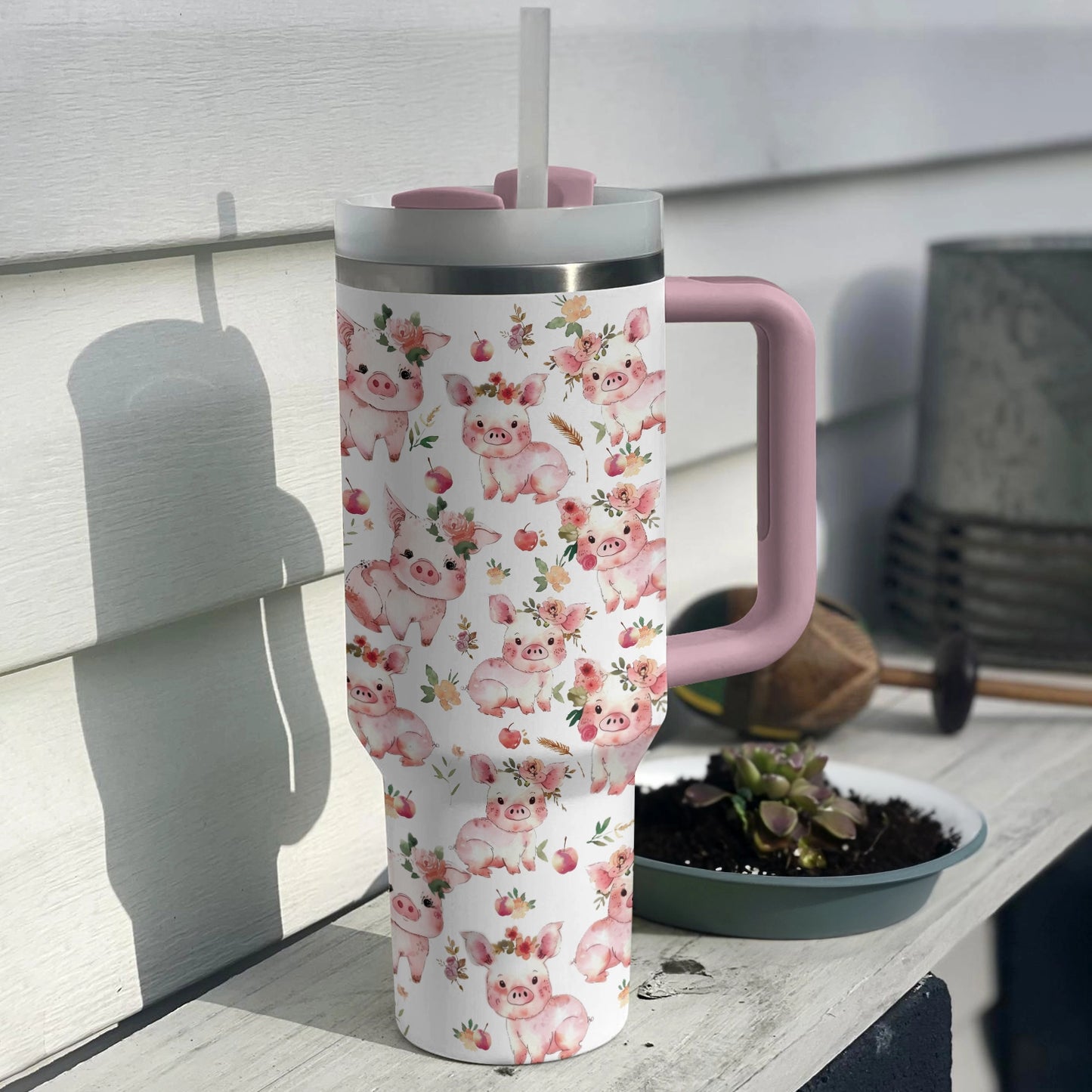 Shineful Tumbler Apple Piglet