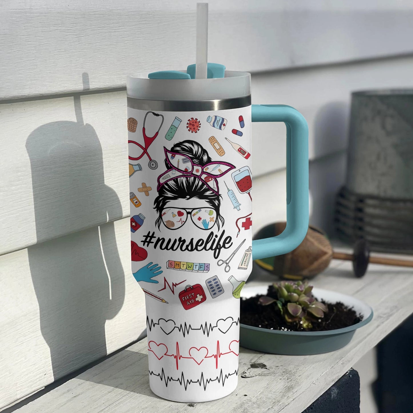 Shineful Tumbler Nurse's Day-to-Day