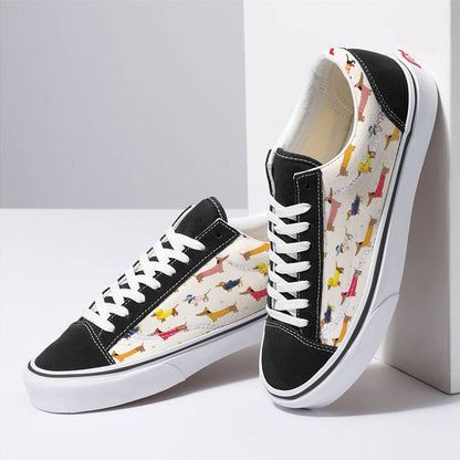 Shineful Sneakers Dachshund Newpattern