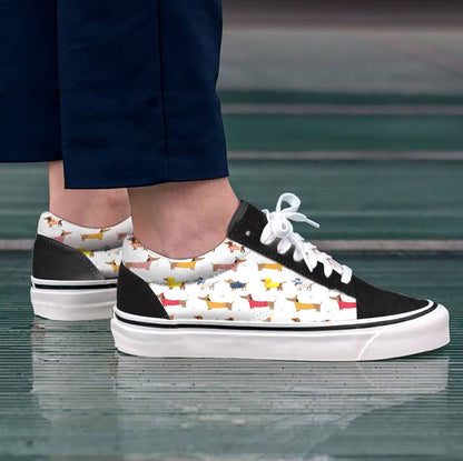 Shineful Sneakers Dachshund Newpattern