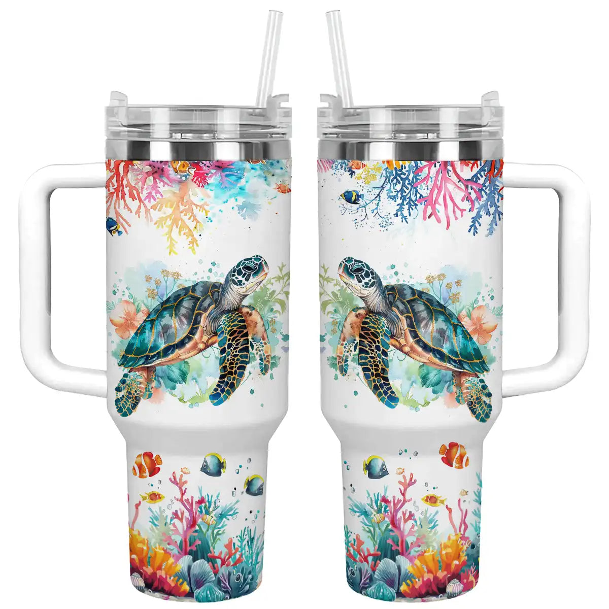 Shineful Tumbler Ocean Odyssey Sea Turtle