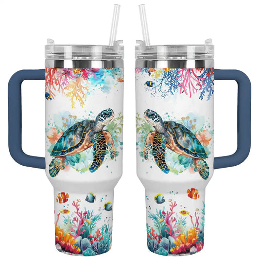 Shineful Tumbler Ocean Odyssey Sea Turtle