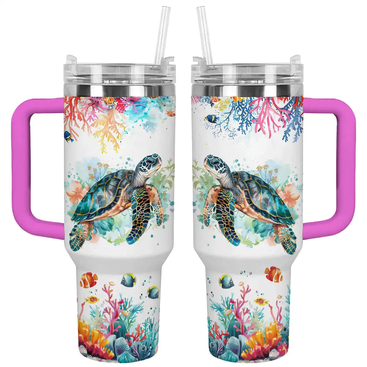 Shineful Tumbler Ocean Odyssey Sea Turtle