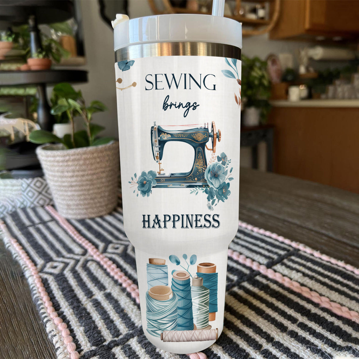 Shineful Tumbler Sewing Brings Happiness