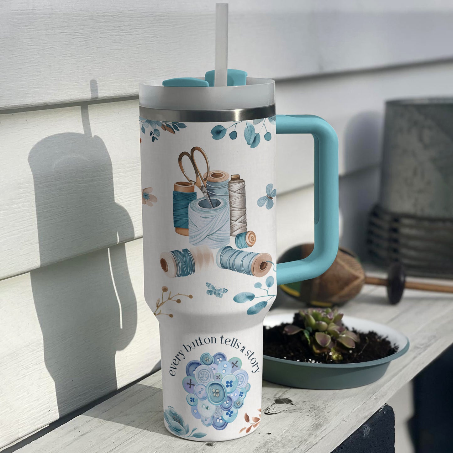 Shineful Tumbler Sewing Brings Happiness