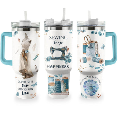 Shineful Tumbler Sewing Brings Happiness