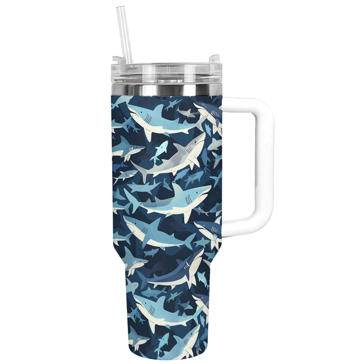 Shineful Tumbler Shark Ocean Prowler