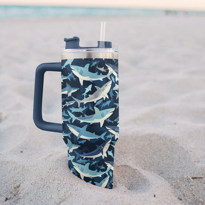 Shineful Tumbler Shark Ocean Prowler