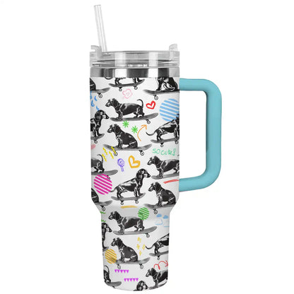 Shineful Tumbler Dachshund skateboard