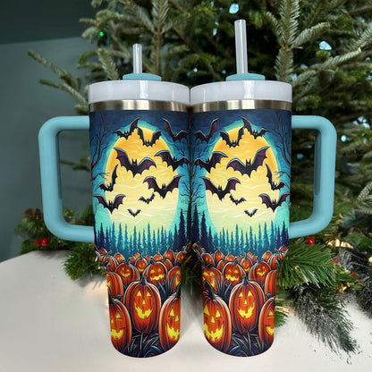 Shineful Tumbler Halloween Pumpkin Patch