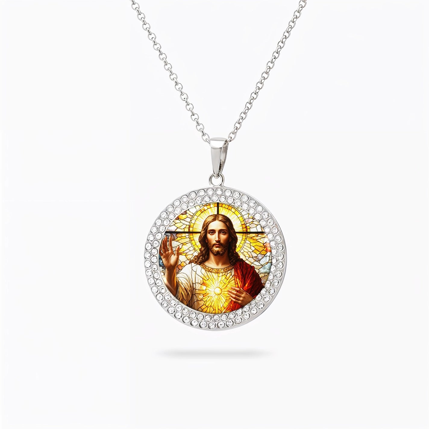Shineful Necklace Sacred Heart of Jesus