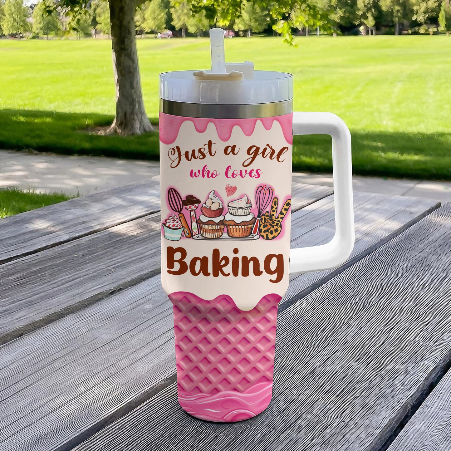 Shineful Tumbler Baking Sweet Treats Princess