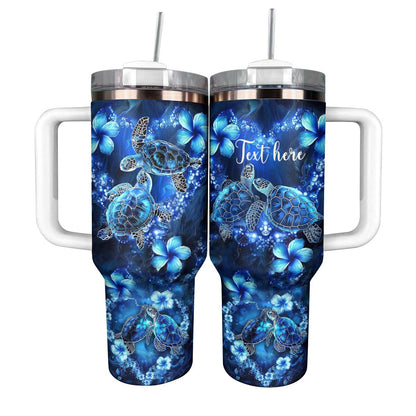Shineful Tumbler Sea Turtles Lovely