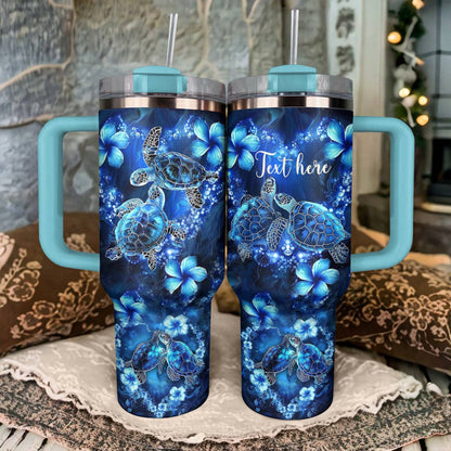 Shineful Tumbler Sea Turtles Lovely