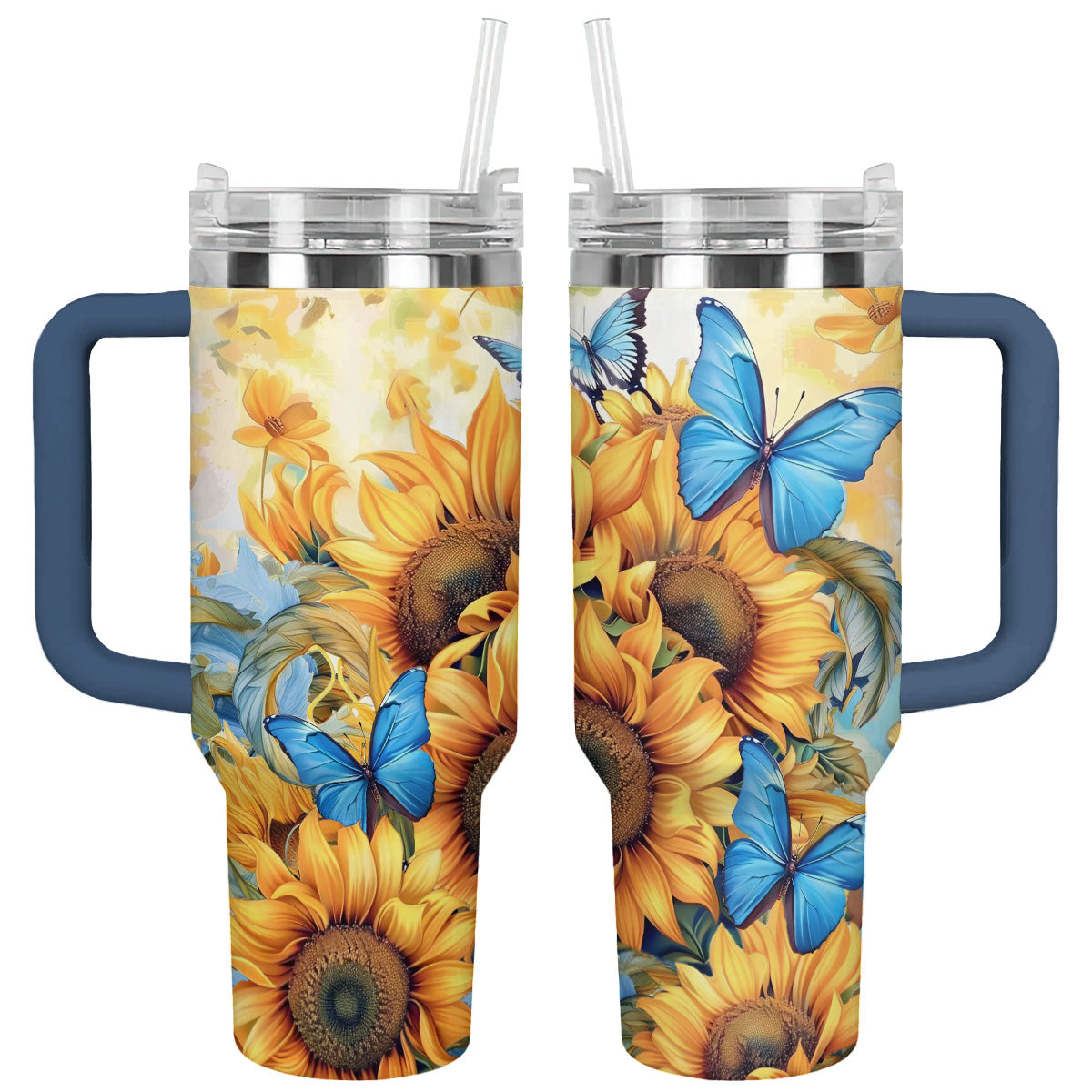 Shineful Tumbler Butterfly Blooms