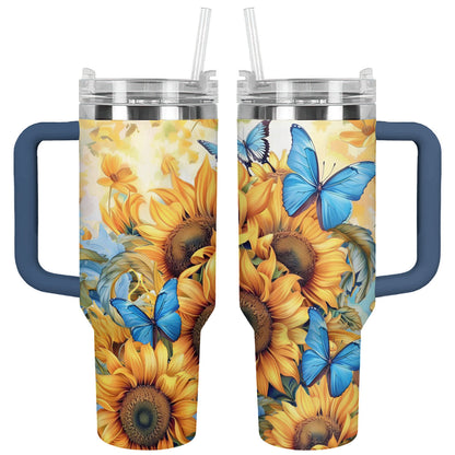 Shineful Tumbler Butterfly Blooms
