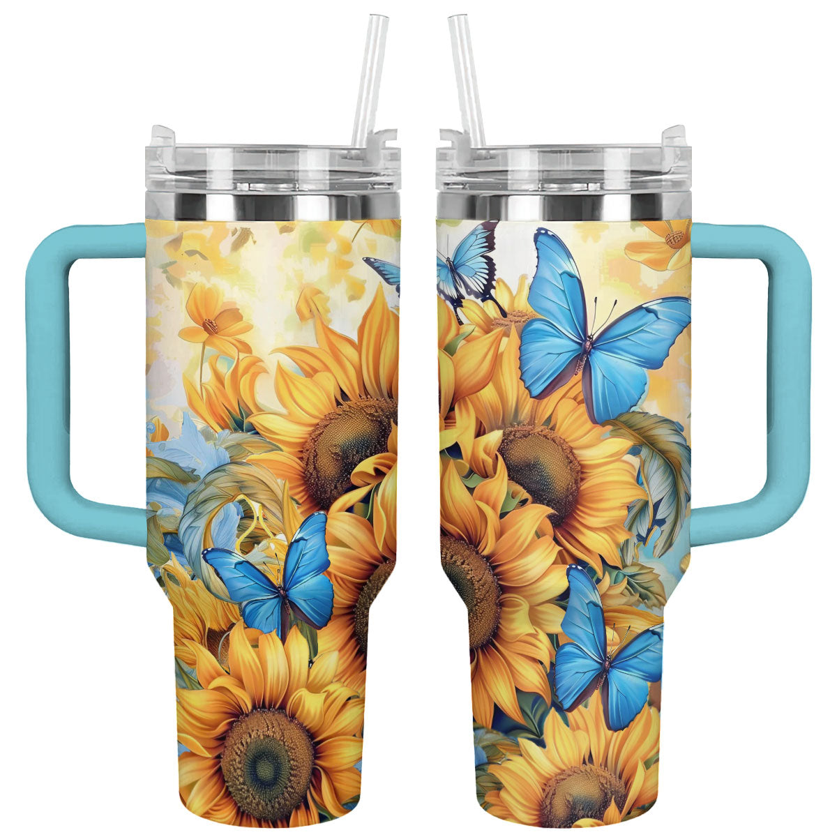 Shineful Tumbler Butterfly Blooms