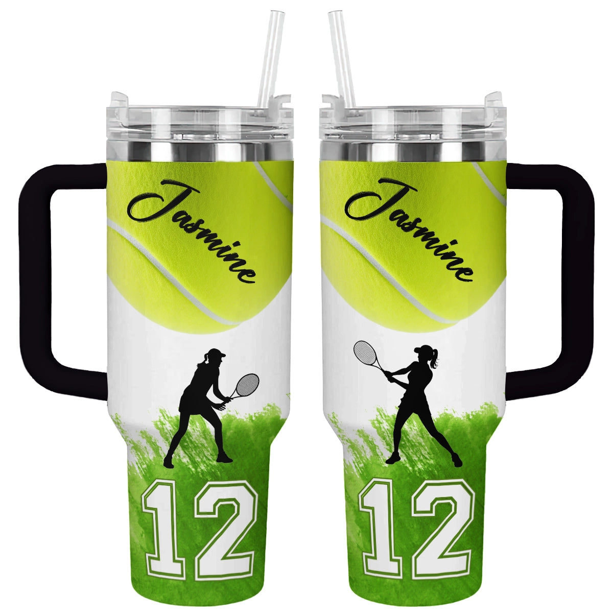Shineful Tumbler Personalized Rally Tennis