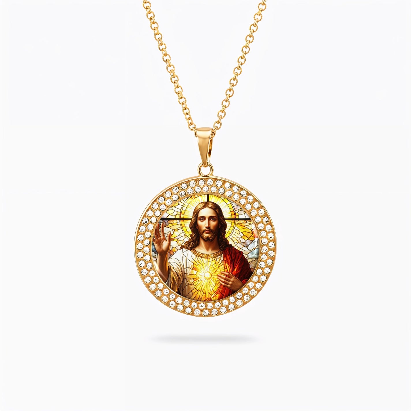 Shineful Necklace Sacred Heart of Jesus