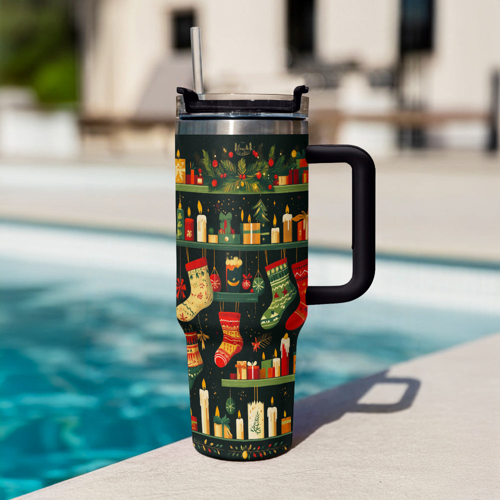 Shineful Tumbler Cozy Stocking Christmas