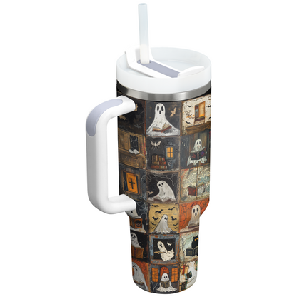 Shineful Tumbler Ghostly Bookworm