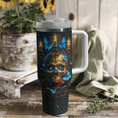 Shineful Tumbler Ethereal Skull Symphony