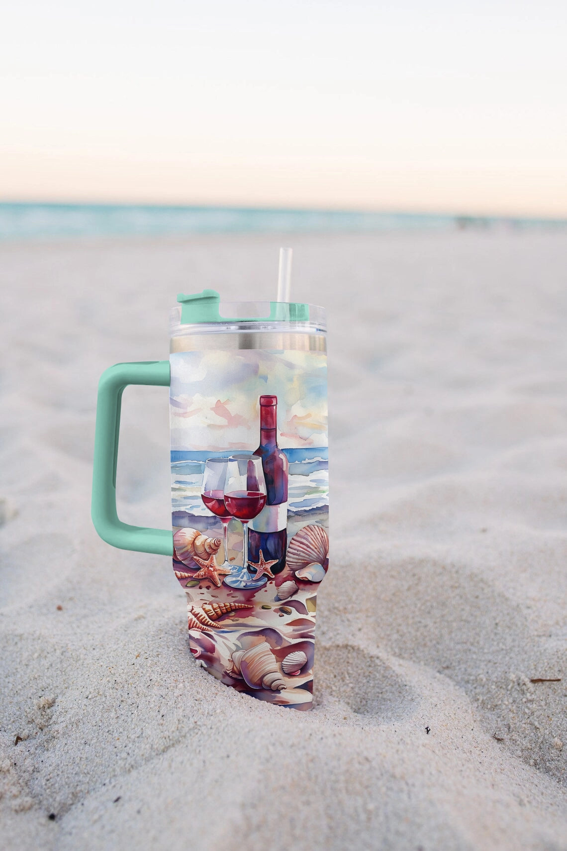 Shineful Tumbler Coastal Wine Escape