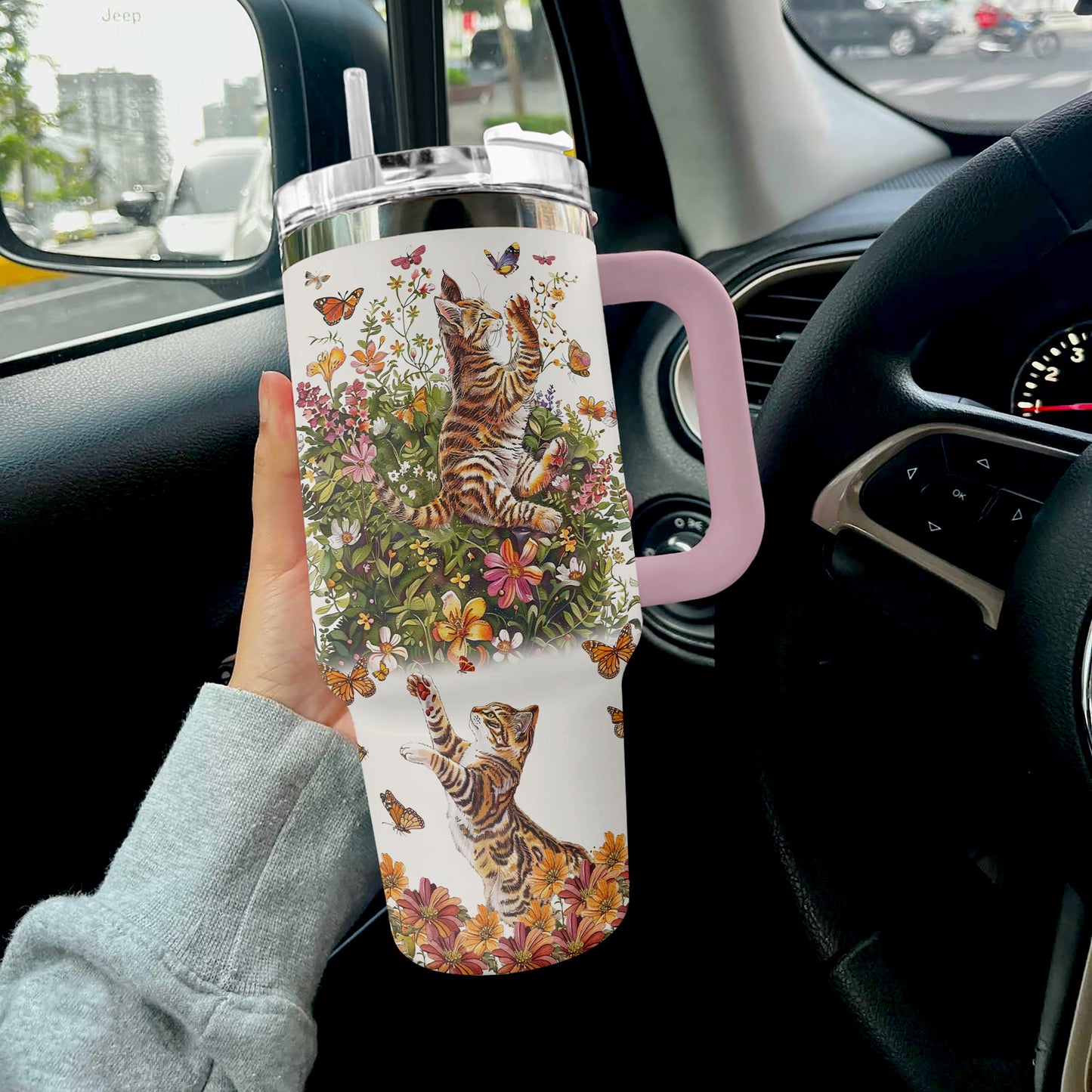 Shineful Tumbler A Little World Of Tappy Cats