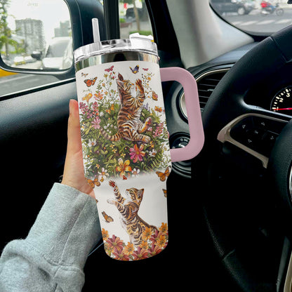 Shineful Tumbler A Little World Of Tappy Cats