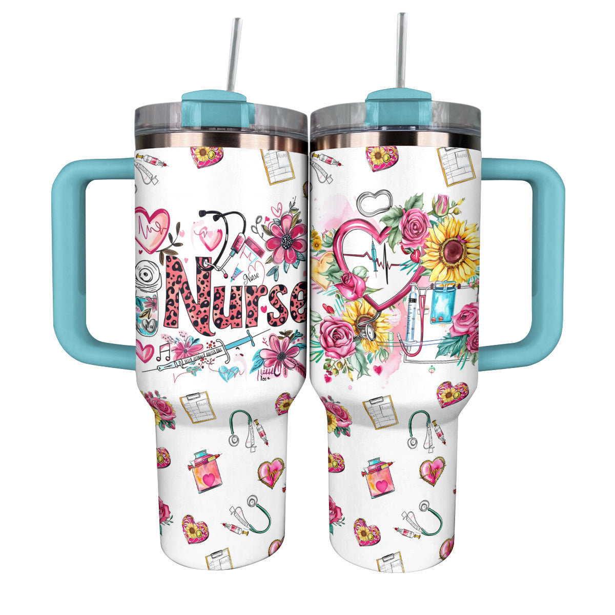 Shineful Tumbler Pink Nurse Life