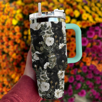 Shineful Tumbler Magnificent Black Cats