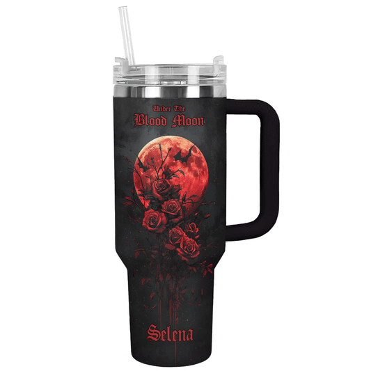 Shineful Tumbler Personalized Vampire Queen Blood Moon