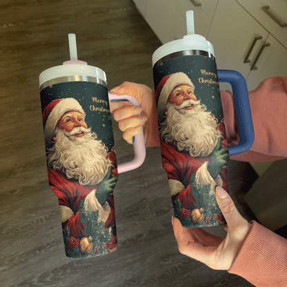 Shineful Tumbler Vintage Santa Claus