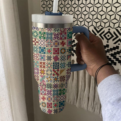 Shineful Tumbler Quilting Block