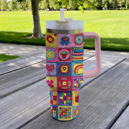 Shineful Tumbler Crochet Yarn Whimsy