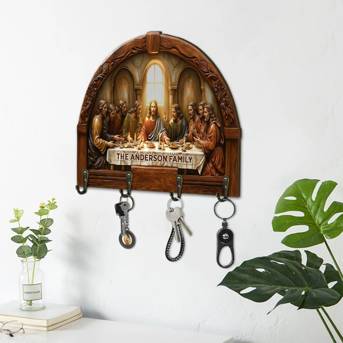 Shineful Key Holder Eucharist Night At The Last Supper