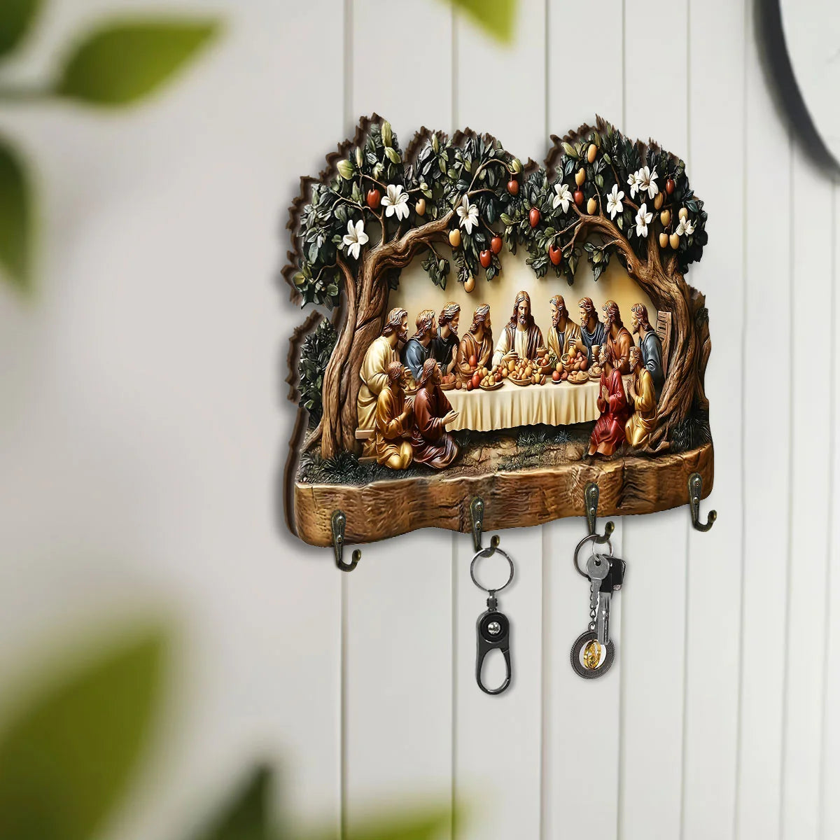 Shineful Key Holder Supper In The Garden
