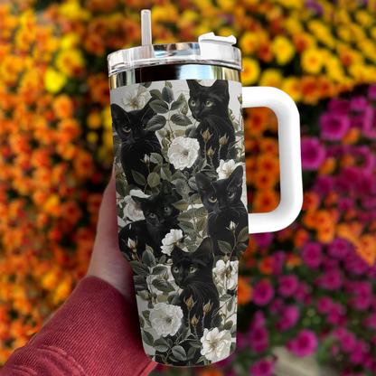 Shineful Tumbler Magnificent Black Cats