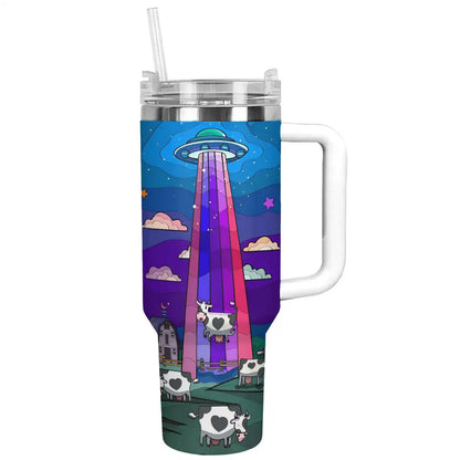 Shineful Tumbler Alien Cow