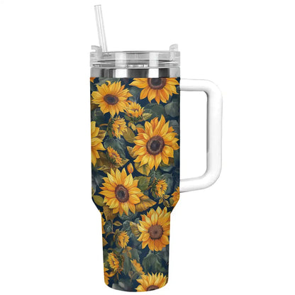 Shineful Tumbler Brilliant Sunflowers